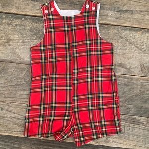 bailey boys jon jon tartan red plaid fall holiday